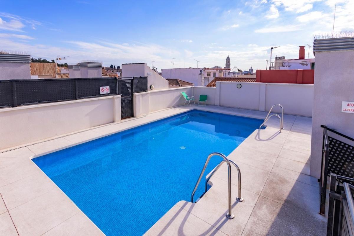 -Malagasunapts- Privateterrace Freeparking Pool Exterior foto